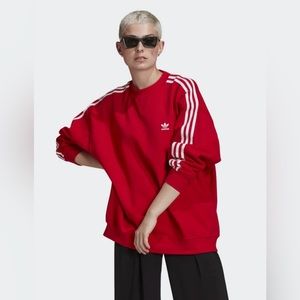 Adidas originals French terry 3 stripe sweatshirt
